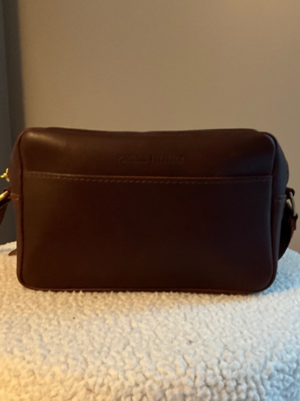 Portland Leather Goods camera bag